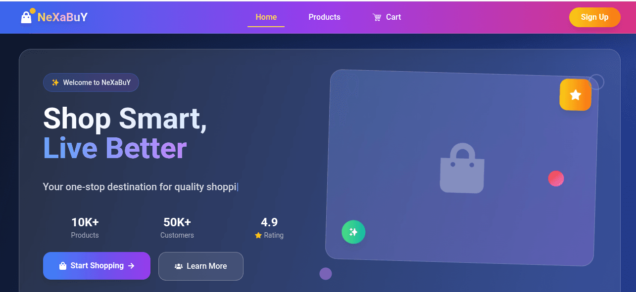 NeXa BuY — E-commerce Platform - Image 1